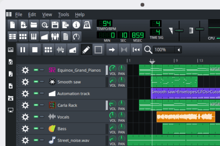 LMMS 스크린샷 2