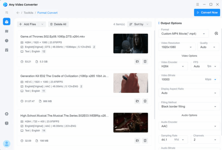 Any Video Converter Free 스크린샷 2