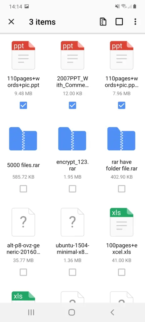 WinZip 스크린샷 3