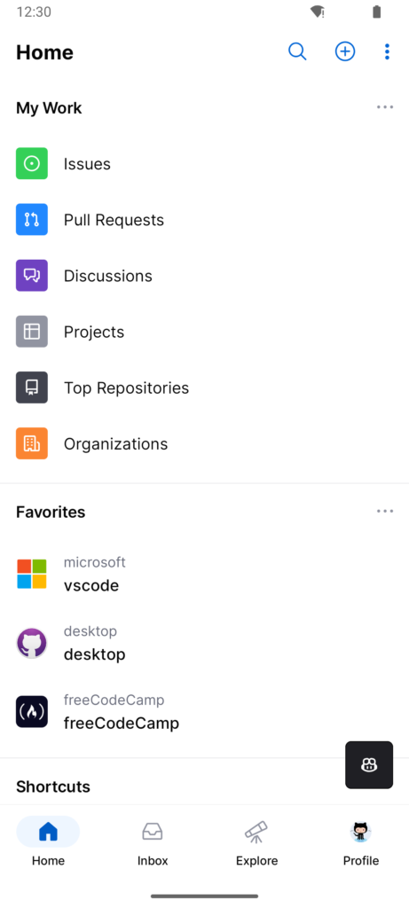 GitHub Desktop 스크린샷 2