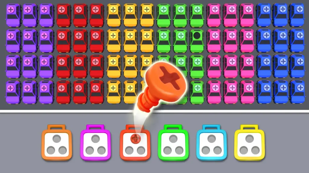 나사 매치 - 나사풀기 핀 퍼즐 나사게임 3d 스크린샷 2