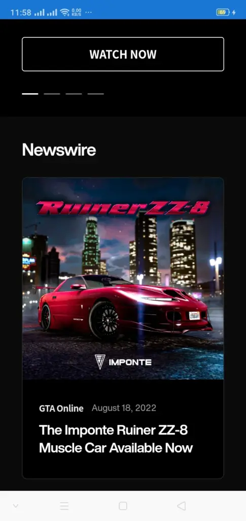 락스타 게임즈 런처 스크린샷 1