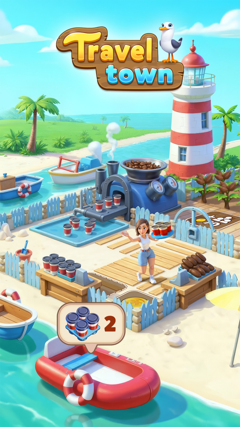 Travel Town - Merge Adventure 스크린샷 2