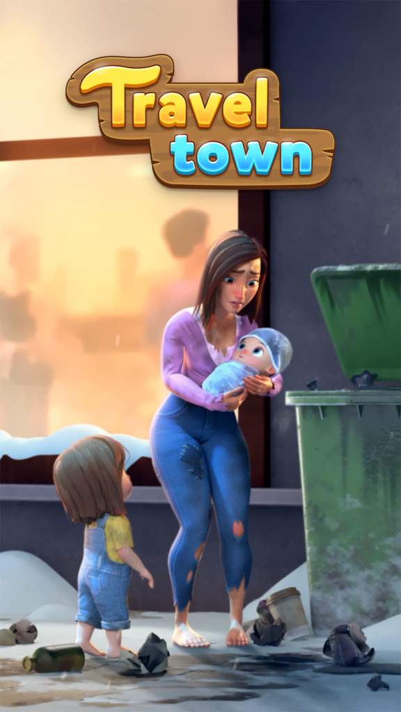 Travel Town - 결합 어드벤처 스크린샷 3