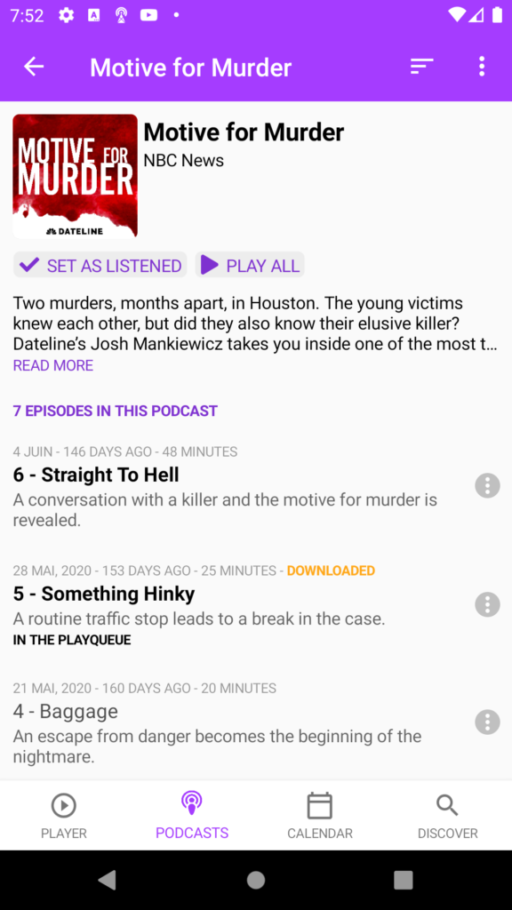 Apple Podcasts 스크린샷 3