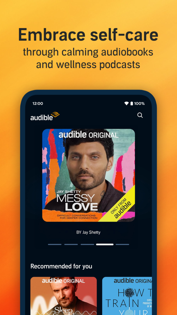 Audible 스크린샷 2
