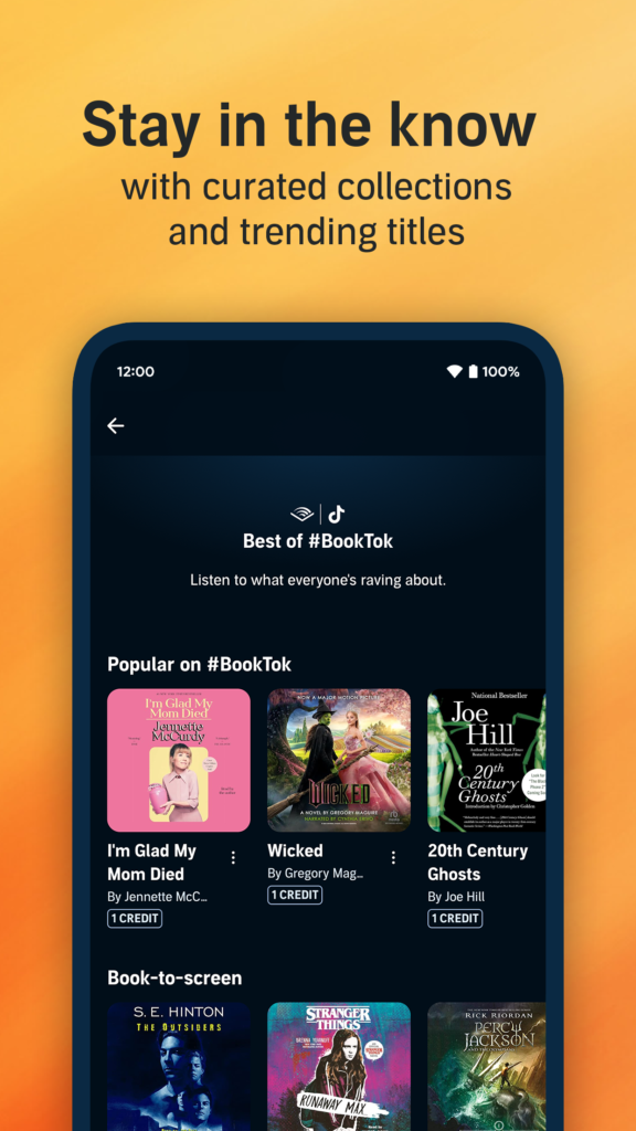 Audible 스크린샷 3