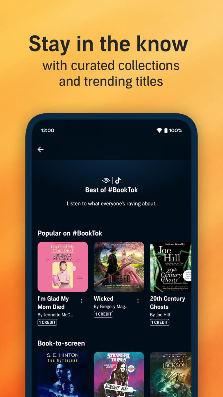 Audible 스크린샷 3