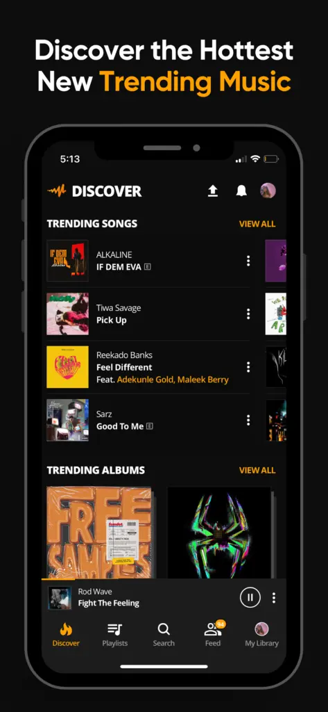 Audiomack 스크린샷 3