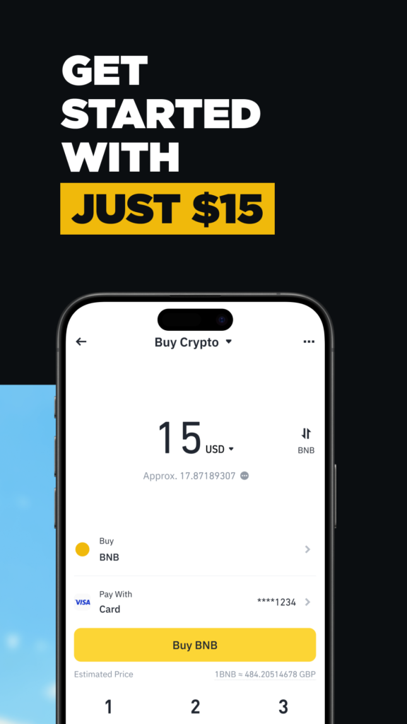 Binance 스크린샷 3