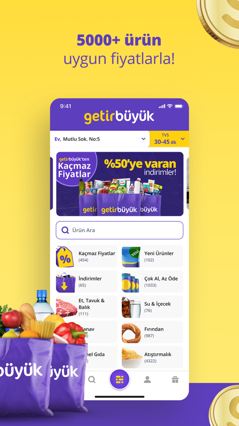 Getir 스크린샷 3