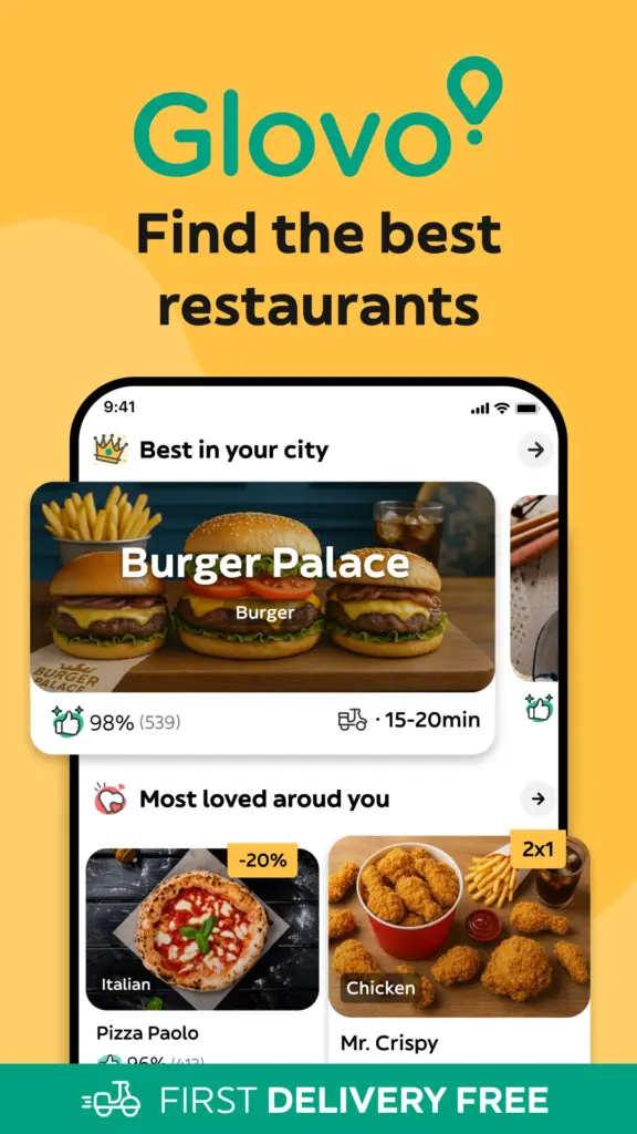 Glovo 스크린샷 1