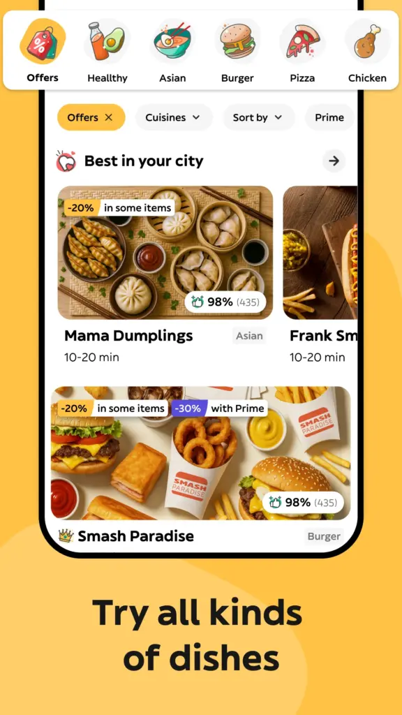 Glovo 스크린샷 2