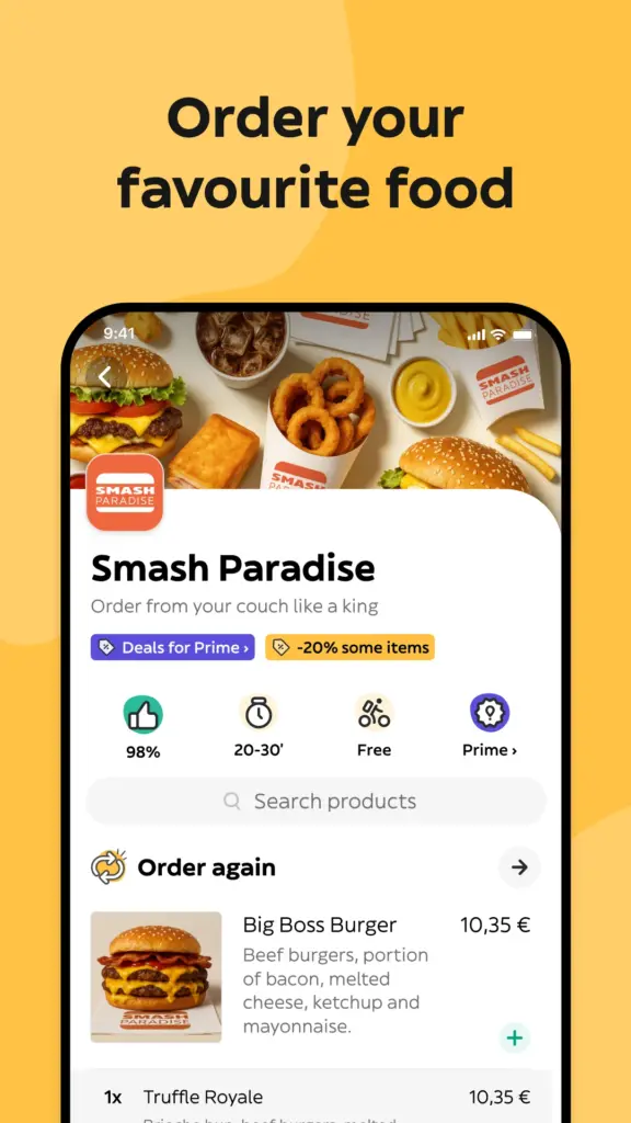 Glovo 스크린샷 3