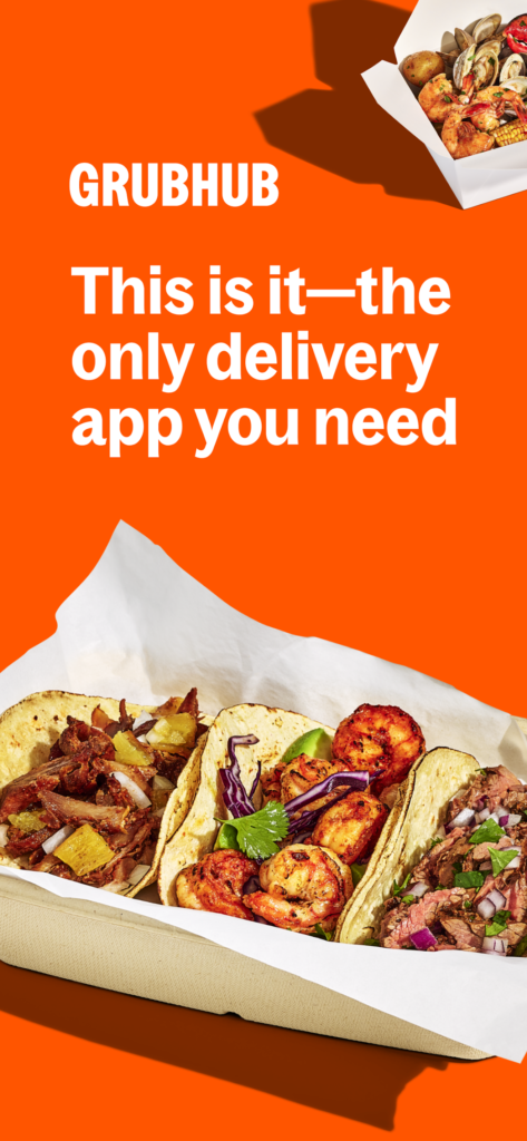 Grubhub 스크린샷 1