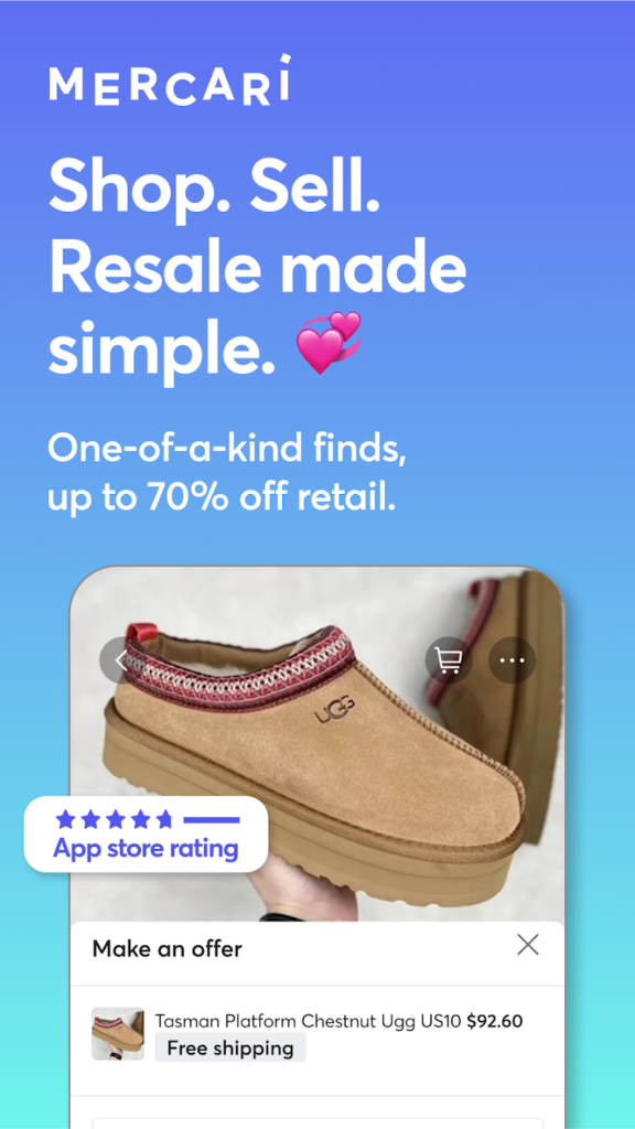 Mercari 스크린샷 1