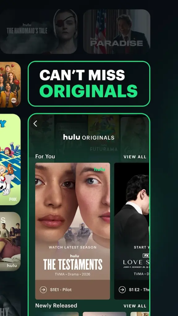 Hulu 스크린샷 2