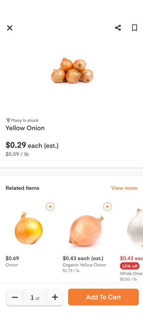 Instacart 스크린샷 3
