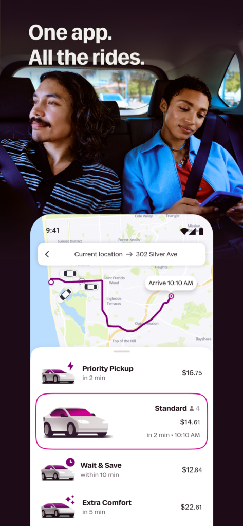 Lyft 스크린샷 1