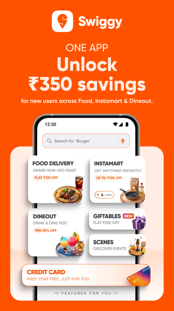 Swiggy 스크린샷 1