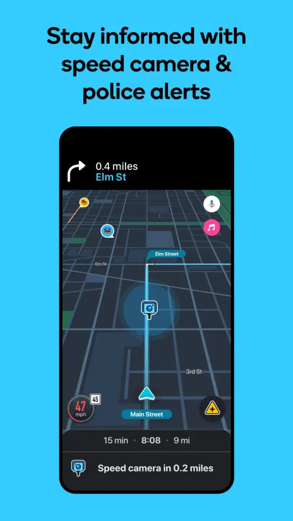 Waze 스크린샷 3
