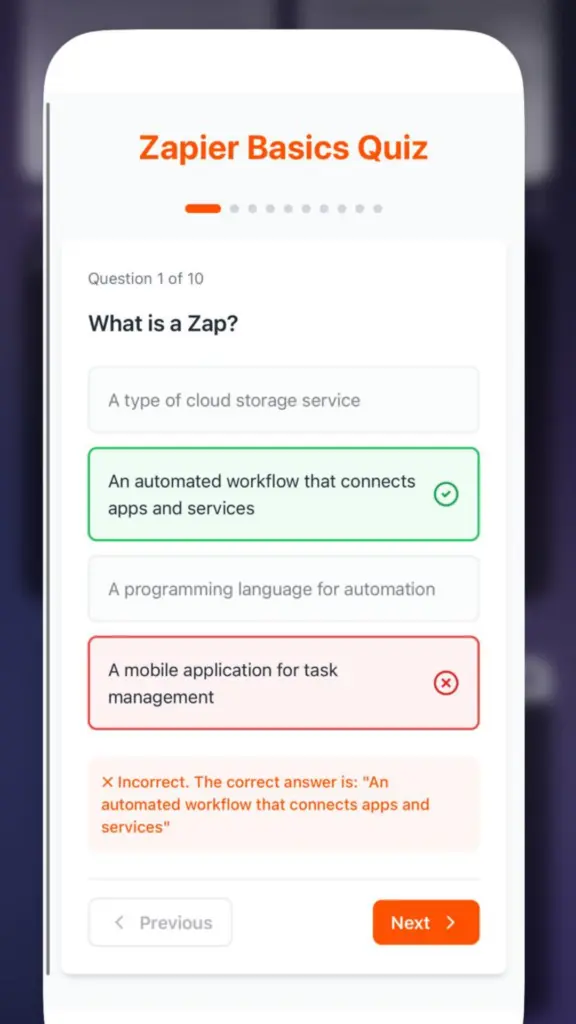Zapier 스크린샷 3