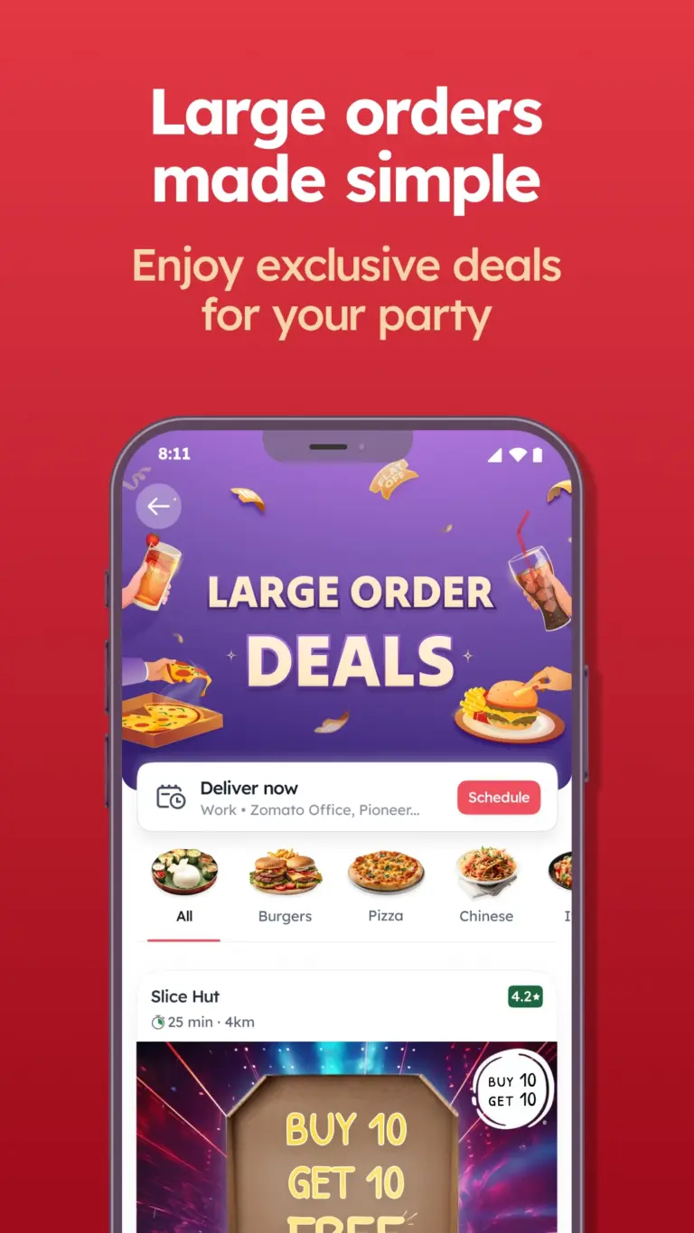 Zomato 스크린샷 3