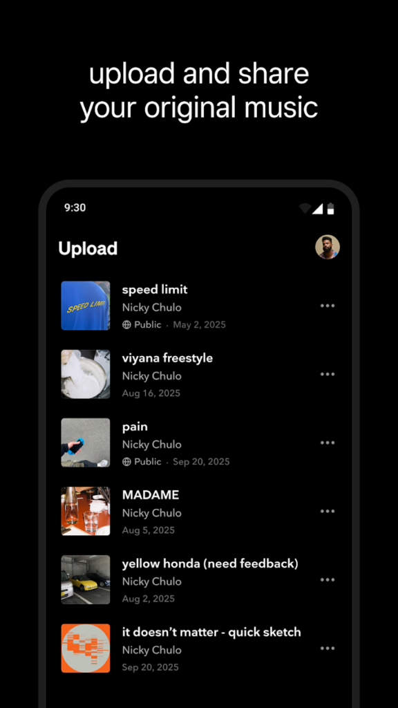 Tidal 스크린샷 2