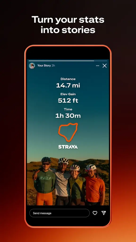 Strava 스크린샷 2