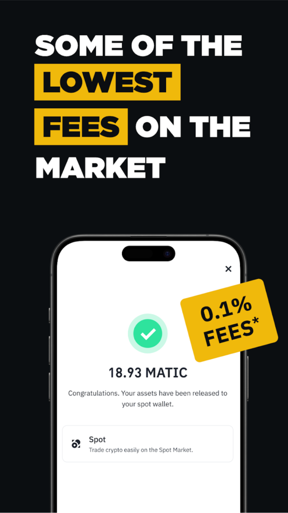 Binance 스크린샷 1