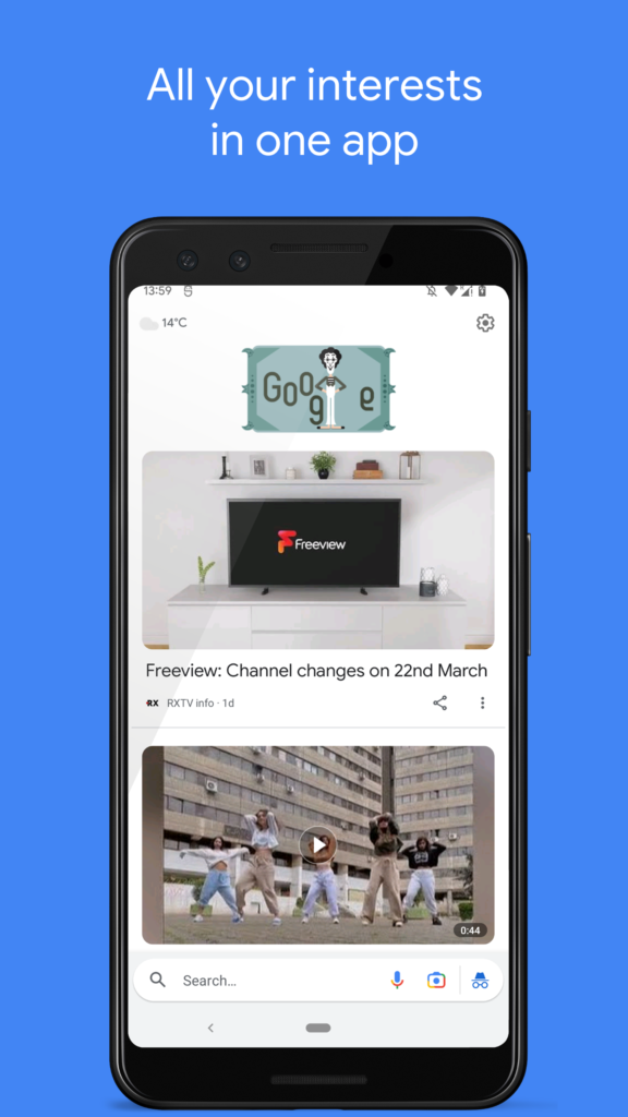 Google Go 스크린샷 2
