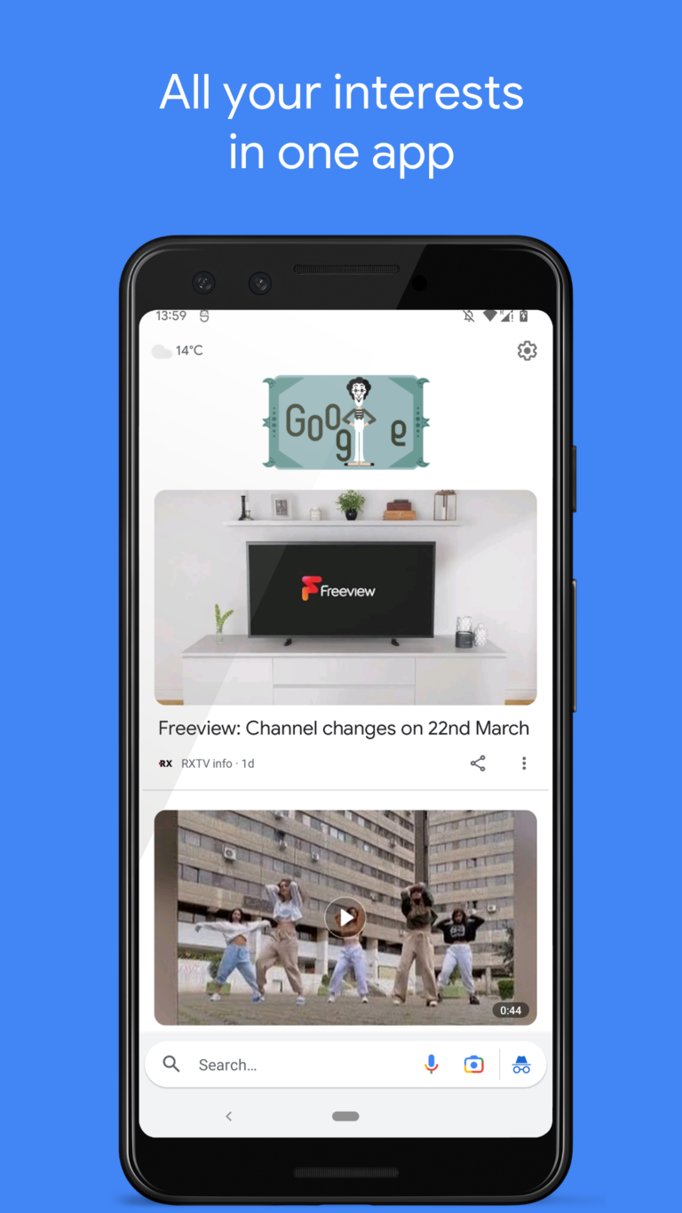 Google GO 스크린샷 2
